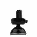 Wholesale Circle Round Heavy Duty Magnetic Air Vent Car Mount Holder KICT007 (Black)